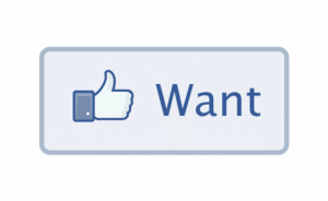 Facebook Want Button