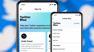 New Twitter Blue UI