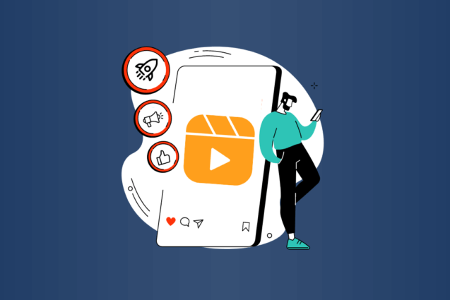 Instgram Reels illustration
